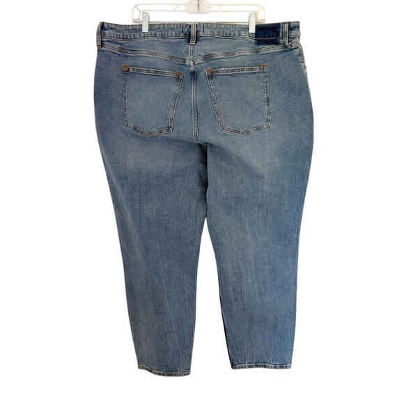 NWT Abercrombie & Fitch The Mom High Rise Curve Love Jeans Size 35 / 20R - Picture 4 of 12